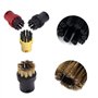 Lot de 4 brosses de nettoyage à vapeur,Accessoires de nettoyage à vapeur,Brosses Rondes Set,pour Kärcher SC1 SC2 CTK10 SC3 SC4 S