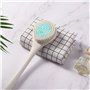 Brencco Brosse Dos Douche à Long Manche, Brosse pour le Dos Avec Brosse Corporelle Texturée Antidérapante Adaptée au Nettoyage d
