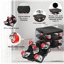 Sudnsadaks Roulettes pour Meubles, Furniture Moving Kit, Roulettes de Transport de Meubles Pivotantes à 360 Degrés, Capacité de 