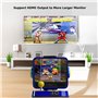 RETRO STATION Capcom Arcade Console avec écran LCD 20 cm, Prise en charge de la sortie HDMI vers grand écran, Préchargé avec 5 j