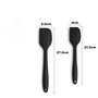 Spatule en Silicone,3 Pcs Spatules en à la Chaleur Spatule en Silicone Sspatule à Pâtisserie de Cuisine noyau en Acier Inoxydabl