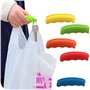 Heting-YQ Lot de 5 Poignées pour Sac de Courses Poignée de Sacs en Plastique Silicone Confortable Porte-Sac D'épicerie pour Home