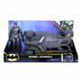 DC Comics Batman - Pack Batmobile + Figurine Batman 30 Cm Véhicule Batmobile Et Figurine Articulée 30 Cm - Jouet Enfant 4 Ans Et