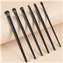 LacyMC Pinceaux Maquillages 6 PCS Set,Pinceau de Maquillage EyeLiner, Pour Sourcils Yeux Cil Angle Incliné ultra fin
