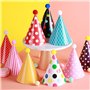11 pcs chapeaux de fête d'anniversaire,chapeaux coniques pour fête d'anniversaire,Couronne Anniversaire,Party Cône Chapeaux Chap
