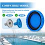LUMOOM 2 Pièces Bouchon d'Hiver pour Piscine, Set de Fermeture Hivernale pour Piscines Intex et Bestway, Accessoires Bouchon de 