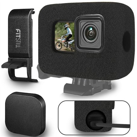 FitStill Windslayer Housse de Protection Coupe-Vent pour Go Pro Hero 13