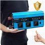 Yinleader Convertisseur 12v 220v Pur Sinus 3000W/6000W Onduleur Pur Sinus 3 européennes sockets et 4 Ports USB LCD Affichage de 