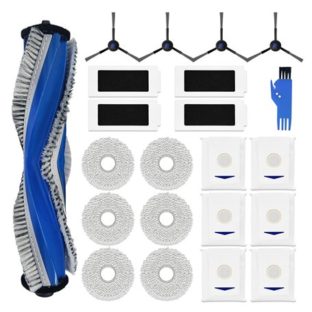 VACKING Pièces de rechange compatibles avec les accessoires d'aspirateur Ecovacs T30 Omni / T30 Pro Omni