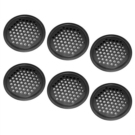 SPRHR 6 Pièces Grille Aeration Ronde