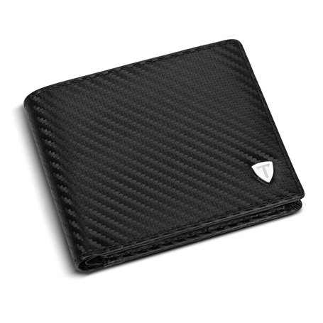 TEEHON® Portefeuille Homme en Cuir Véritable avec Blocage RFID/NFC 8 Porte Carte Crédit