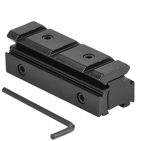 JASHKE Monture de Lunette Base 11 mm à 20 mm 11 mm à 11 mm Rail en Queue d'aronde Picatinny Weaver 11 mm Convertir l'adaptateur