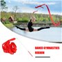 Peutpy 6pcs Rubans de Danse, Danse Tige De Streamer Baton Tournoyant Art Rubans pour Enfants,pour la Gymnastique, Le Ballet, l'e