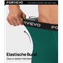 FORVEVO Lot de 6 sous-vêtements Longs pour Hommes Coton,Respirant Boxers pour Hommes,sous-vêtements Souples et élastiques(Multic