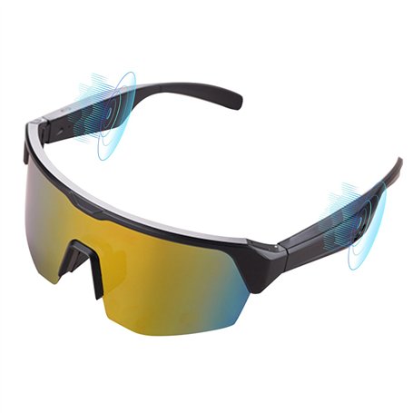 OBEST Lunettes de soleil Bluetooth intelligentes