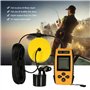 Sonar 100M Fish Finder 45 Degrés - Echo Sondeur Avec Alarme et Transducteur Pour Pêche Sous-Marine en Lac et Mer