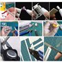 WiMas 64 Pièces Modeler Basic Tools Kit, Gundam Modèle Outils Kit, Hobby Building Craft Set pour la Construction du modèle de Ba