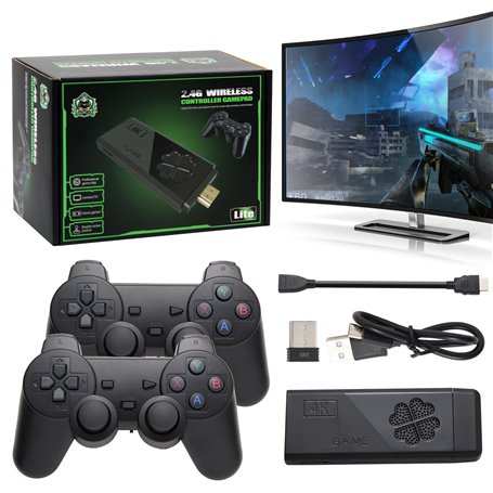 Console de jeu rétro avec 9 émulateurs intégrés