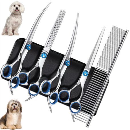 Gentpovth Ciseaux Toilettage Chien Professionnel