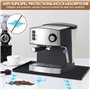 Royouzi Tapis pour Machine à Café，48 x 29 cm Silicone Antidérapant Tapis pour Machine à Café Entièrement Automatique, Attraper L