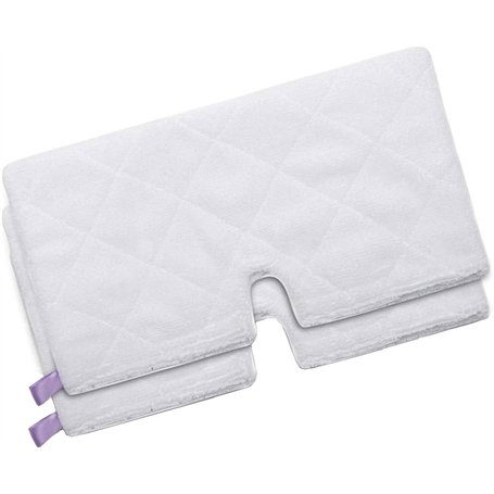 MALAYAS- 2 x Shark Steam Cleaner Mop Pocket Cleaning Pads Covers for S2901 S3501 S3502 S3601 S3701 S3901 SM200 S3455 S4501 by De