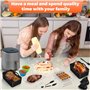 15 Pièces Moule Silicone Air Fryer