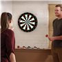 Strehknewen Lot de 12 fléchettes, avec Pointe en Plastique, 24 Aile de fléchette en 4 Designs, 100 Pointes supplémentaires, Conv