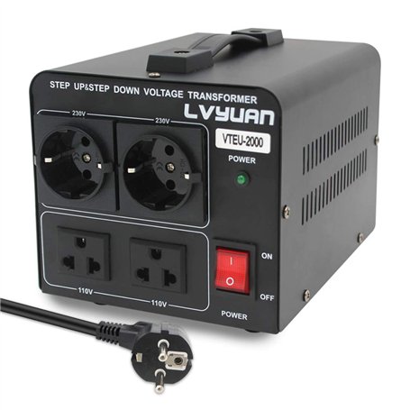 Cantonape Convertisseur de tension 2000 VA 110 V