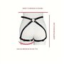 Ceinture de cuisse noire avec menottes, Style Punk, lingerie en cuir PU, porte-jarretelles gothique