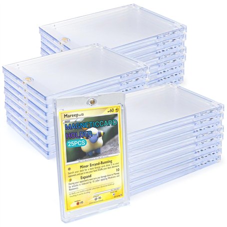 25 Pièces Protege Cartes à Collectionner