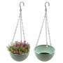 mimzemamz Pots de Fleurs à Suspendre - 2 Pièces Jardiniere Suspendue