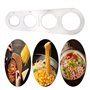Mesureur de Spaghetti, Mesureur de Pâtes en Acier Inoxydable à 4 Trous, Outil de Mesure Pâtes Nouilles, Gadgets de Contrôle de P