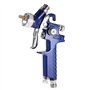 Pistolet à Peinture HVLP Pistolet pulvérisateur Professionnel avec Godet en Plastique de 120 ML et Buses 0.8mm Spray Gun
