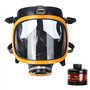 Sumeber Masque respiratoire à gaz plein avec RD40 standard réutilisable pour vapeurs organiques et inorganiques