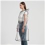 LERTREEUK Manteau de Pluie léger en EVA avec Ceinture pour Femme