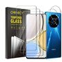 CHRINECY [5 pièces Lot de 3 films de protection d'écran pour Honor Magic 4 Lite 5G + 2 films de protection d'écran pour appareil