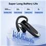 New Bee Oreillette Bluetooth V5.0 Main Libre avec Technologie de Capture de Voix Claire - Kit Invisible pour iPhone Samsung Huaw