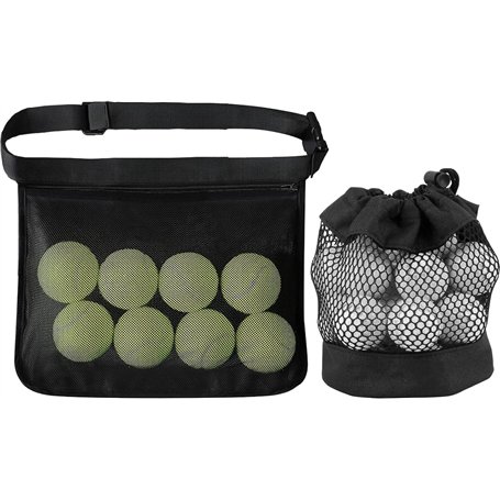 CHAOTEMAI 2 Pièces Sac Tennis Sac de Golf Sac Rangement Balles De Tennis Table Sac à Ballons Entraînement de Tennis Sac Ballon e