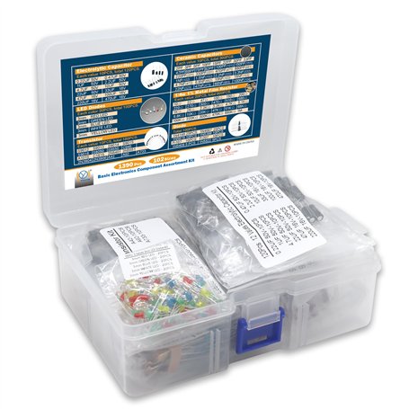 DIYoung 1390pcs Kit de Composants électroniques avec Diodes LED