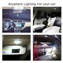 Kikuo Car LED Éclairage intérieur, 10W 48 LED Lampe d'éclairage de véhicule avec interrupteur marche/arrêt pour 12V-85V Camion C