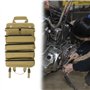 QWORK® Trousse Sacoche Enroulable avec Pochettes Amovibles, Résistant à l'usure et Imperméable - Sac à Outils pour Bricoleur