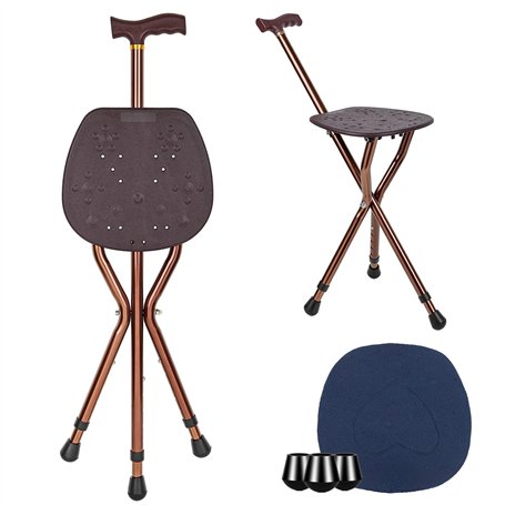 LINGTHIN Cannes de siège pour Hommes d'une capacité de 120kg