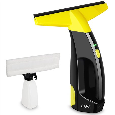 Nettoyeur de Vitres Aspirateur de fenêtre rechargeable - Kit de nettoyage électrique pour vitres - Réservoir d'eau de 200 ml San