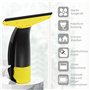 Nettoyeur de Vitres Aspirateur de fenêtre rechargeable - Kit de nettoyage électrique pour vitres - Réservoir d'eau de 200 ml San