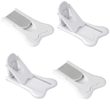 4 PCS Bloc Porte Securite Bebe