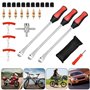 Kigniote Lot de 27 Démonte Pneu Vélo Outil Levier de Pneu Cuillère à Pneus Outil De Montage De Pneus Démonte Pneus Manuels, 3 Ki
