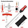Kigniote Lot de 27 Démonte Pneu Vélo Outil Levier de Pneu Cuillère à Pneus Outil De Montage De Pneus Démonte Pneus Manuels, 3 Ki
