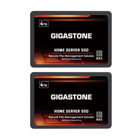 Gigastone Serveur SSD 4To (Lot de 2) NAS SSD Cache 24h/24