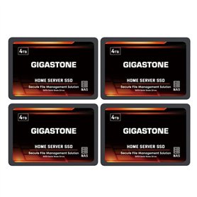 Gigastone Serveur SSD 4To (Lot de 4) NAS SSD Cache 24h/24