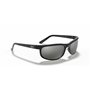 Ray-Ban Predator 2 Lunettes de Soleil, Noir (Monture : Noir, Verres : Gris polarisé Miroir 601/W1), X-Large (Herstellergröße: 62